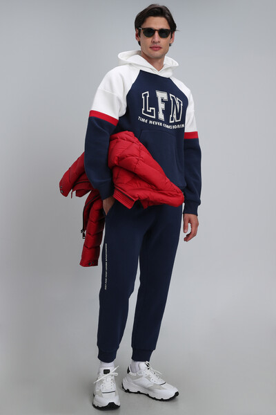 Jeremy Men's Sweatpants Navy Blue - Thumbnail