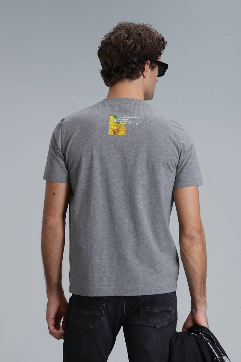 June Modern Graphic T-Shirt Gray