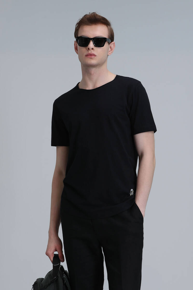 Junya Men's Basic T-Shirt Black