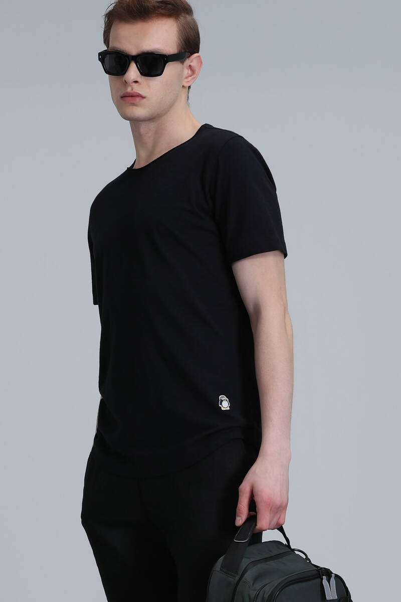 Junya Men's Basic T-Shirt Black