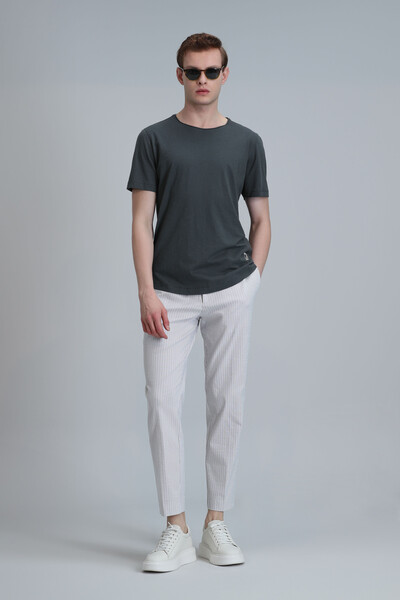 Junya Men's Basic T-Shirt Green - Thumbnail