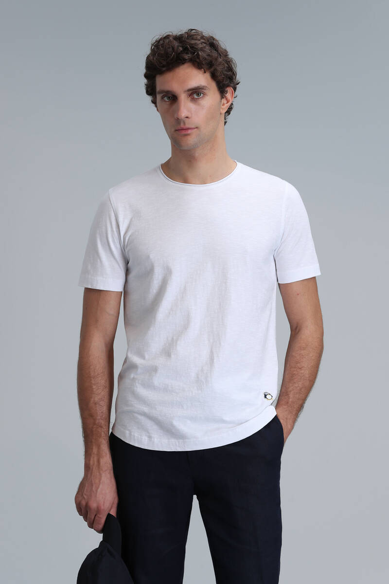 Junya Men's Basic T-Shirt White