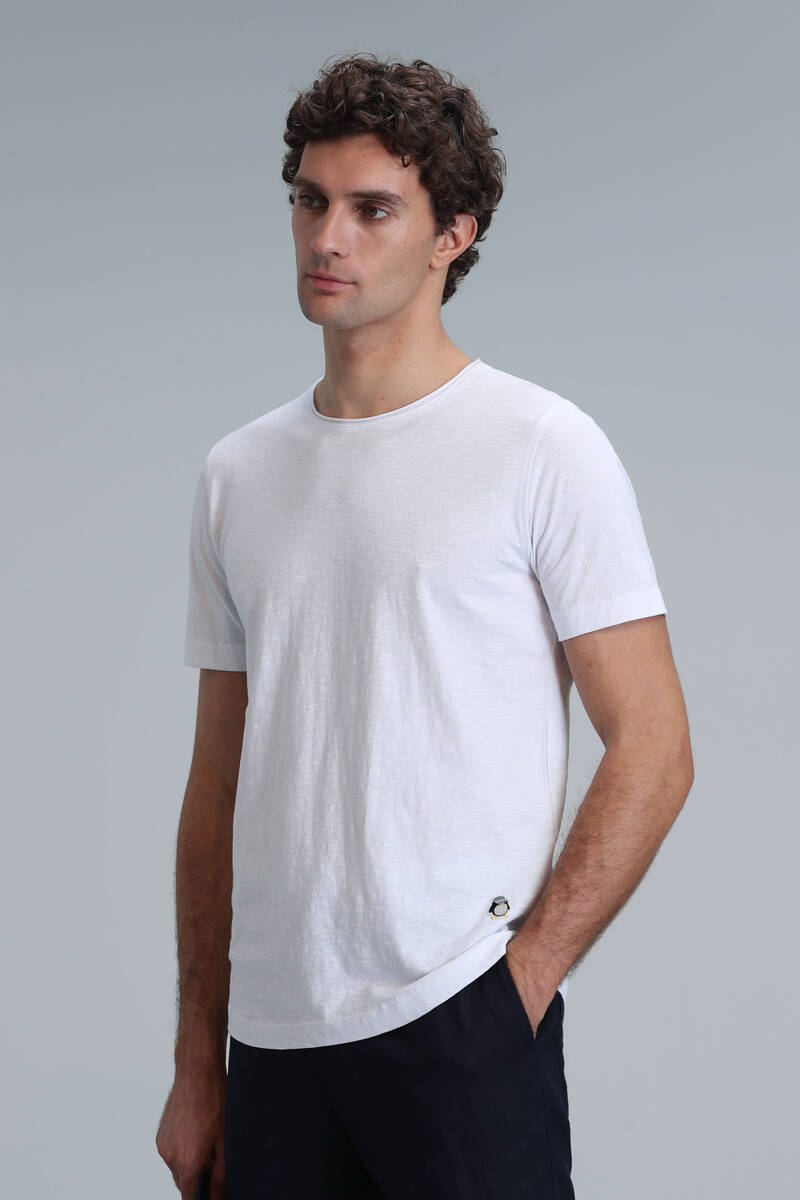 Junya Men's Basic T-Shirt White