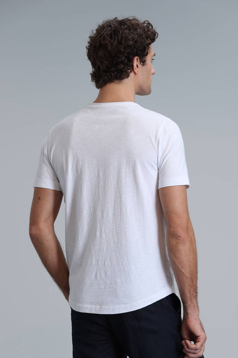 Junya Men's Basic T-Shirt White