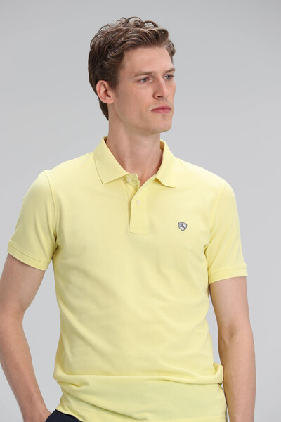 Laon Sports Polo Men's T-Shirt Yellow - Thumbnail