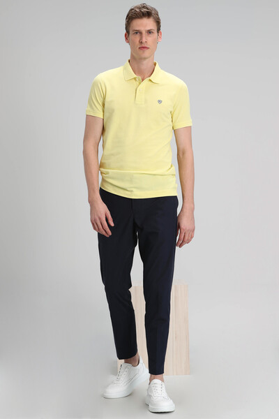 Laon Sports Polo Men's T-Shirt Yellow - Thumbnail