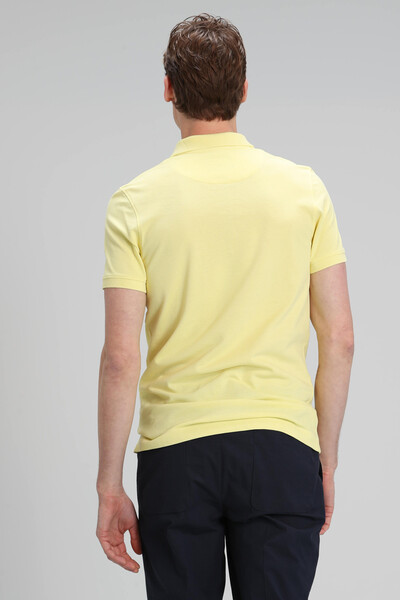 Laon Sports Polo Men's T-Shirt Yellow - Thumbnail