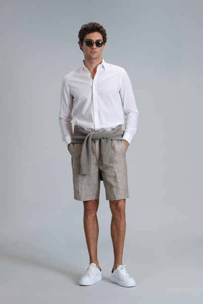 Lufian - Lıne Erkek Basic Gömlek Comfort Fit (1)