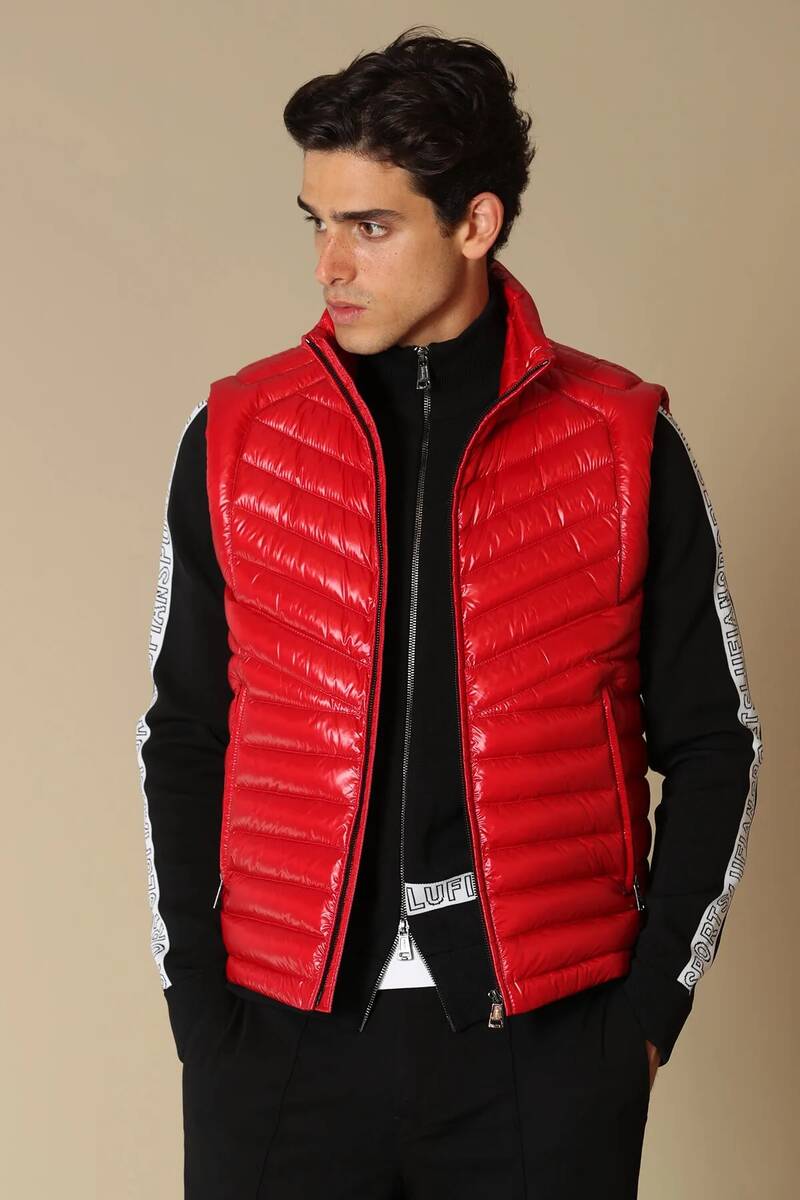 Lıtus Goose Feather Men's Vest Red