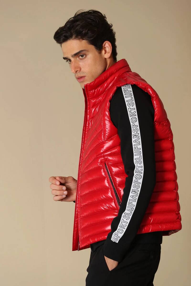 Lıtus Goose Feather Men's Vest Red