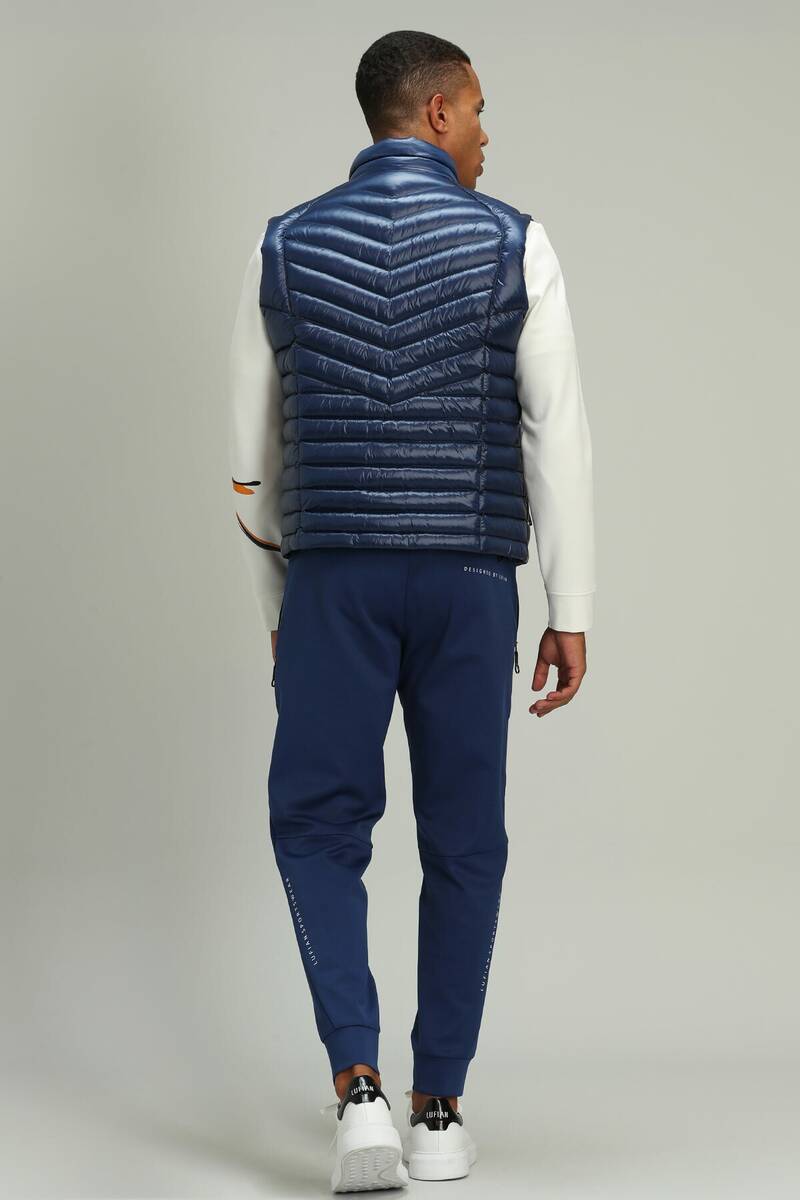 Lıtus Goose Feather Men's Vest Sax