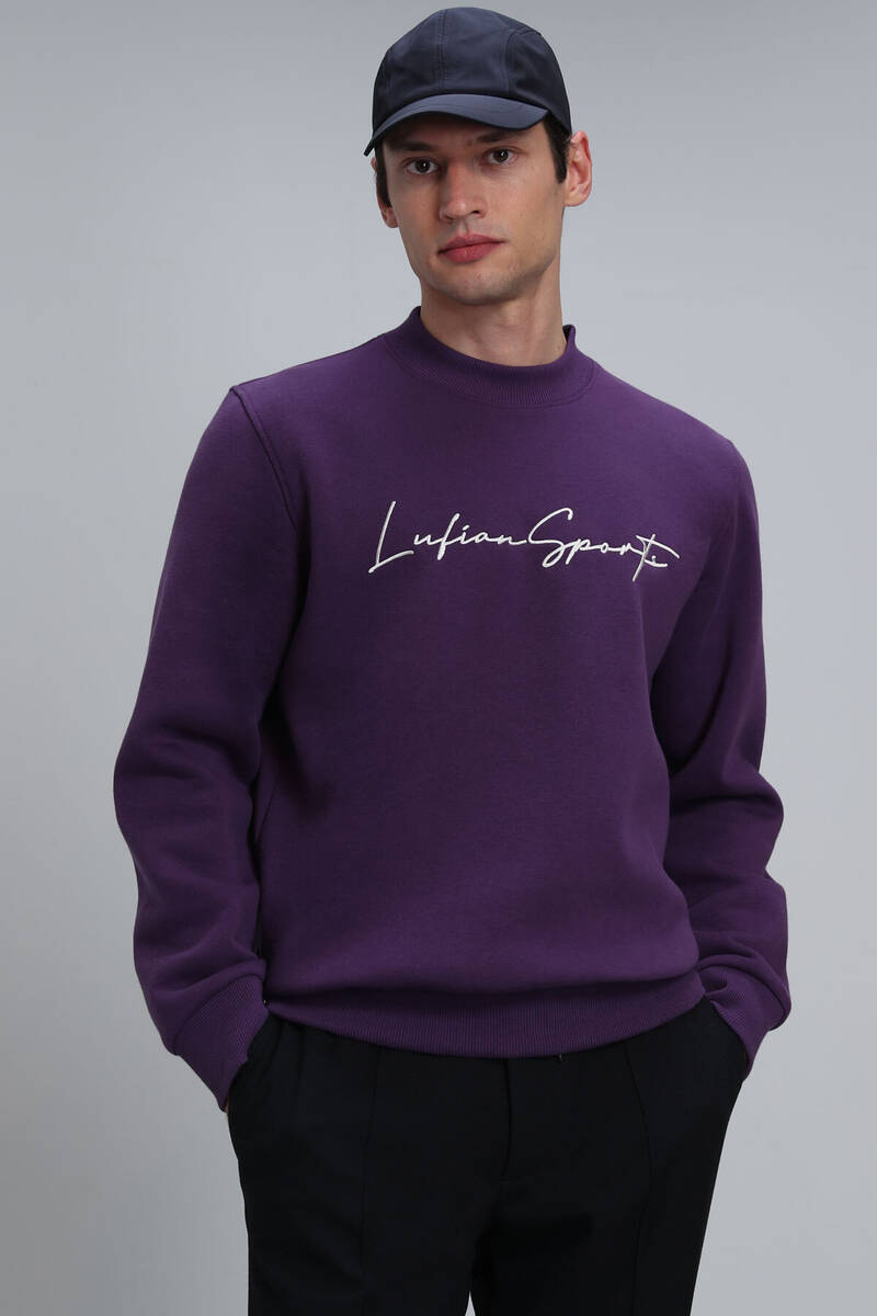 Lowe Erkek Sweatshirt Mürdüm