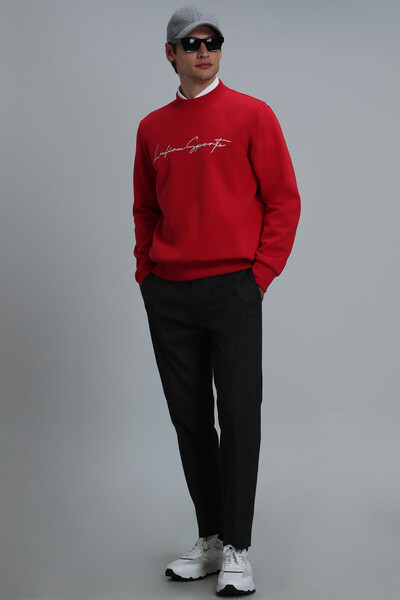 Lowe Men's Sweatshirt Red - Thumbnail