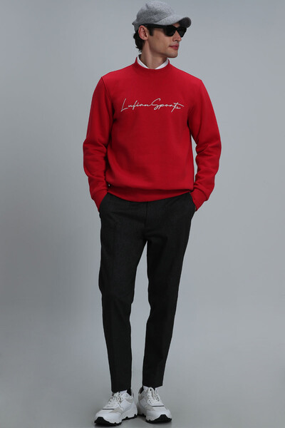 Lowe Men's Sweatshirt Red - Thumbnail