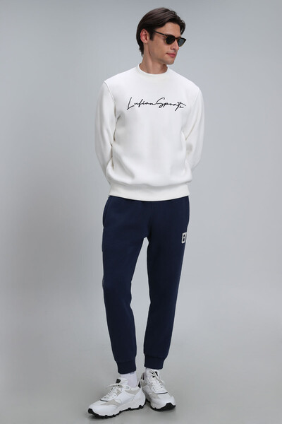 Lowe Men's Sweatshirt Off White - Thumbnail