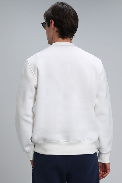 Lowe Men's Sweatshirt Off White - Thumbnail