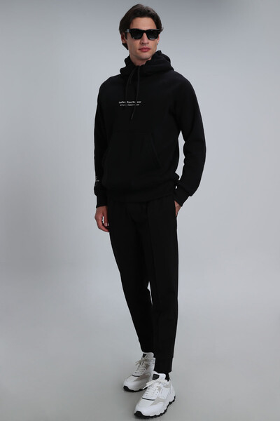 Luis Men's Sweatshirt Black - Thumbnail