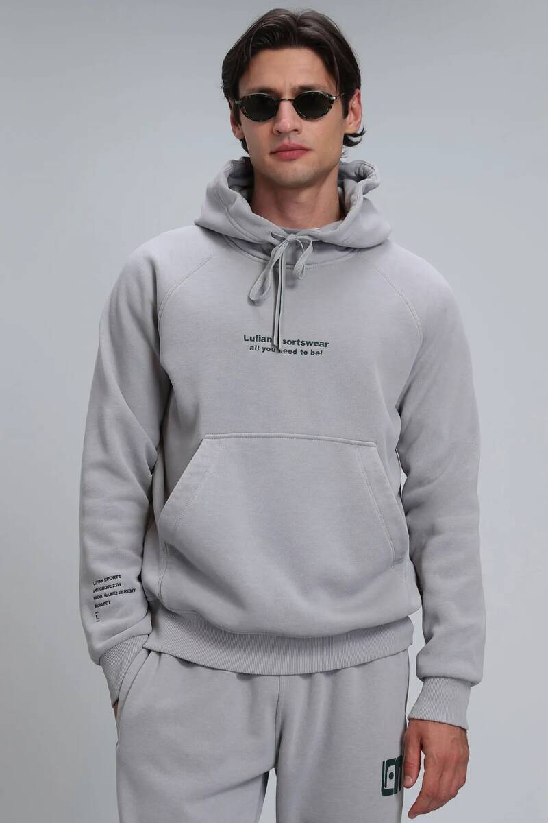 Luis Men's Sweatshirt Light Gray