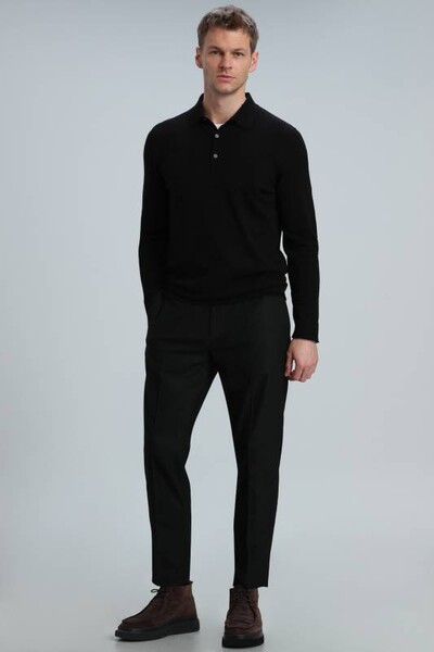 LUFIAN - Marnı Men's Sweater Black (1)