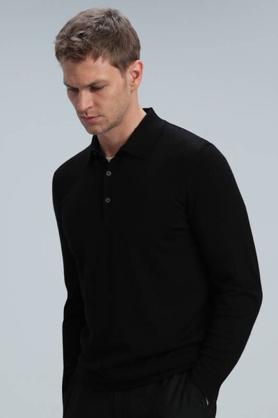 Marnı Men's Sweater Black - Thumbnail