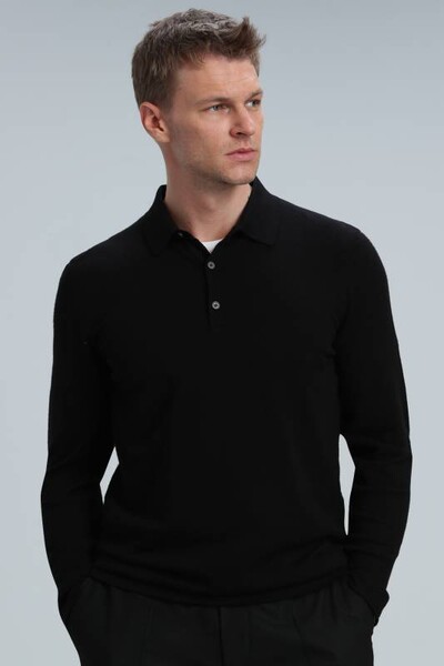 Marnı Men's Sweater Black - Thumbnail