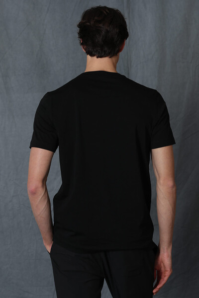 Maya Modern Grafik T- Shirt Siyah - 6