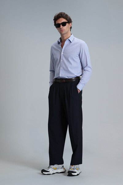 LUFIAN - Menar Erkek Basic Gömlek Comfort Fit (1)