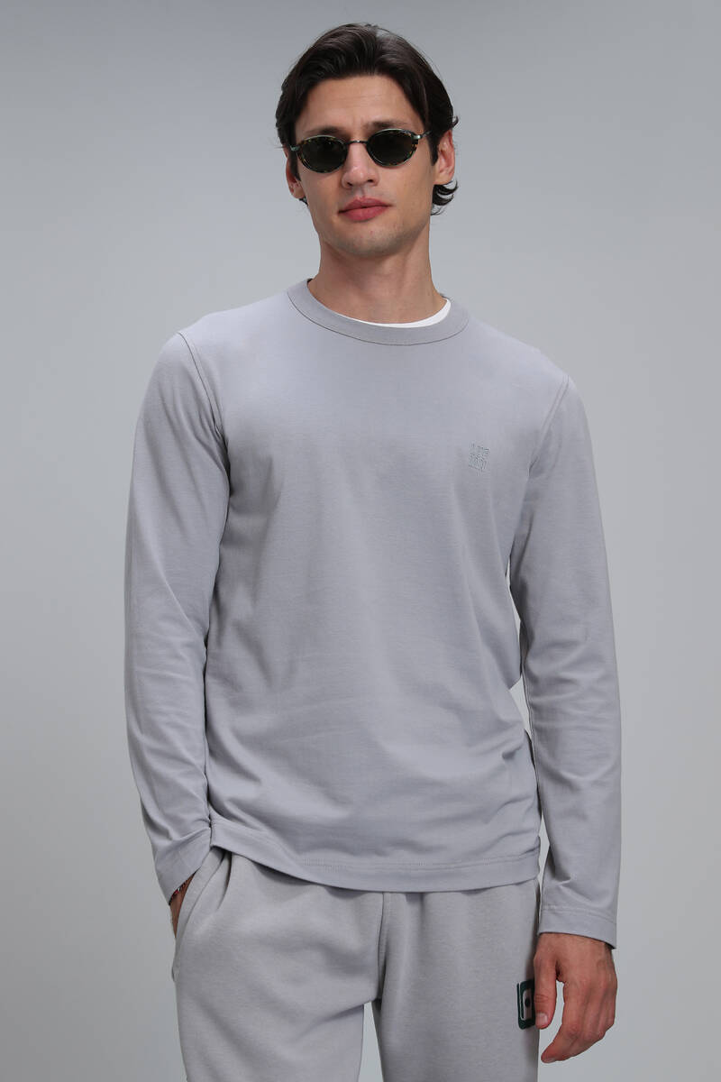 Merlin Men's Long Sleeve T-Shirt Gray