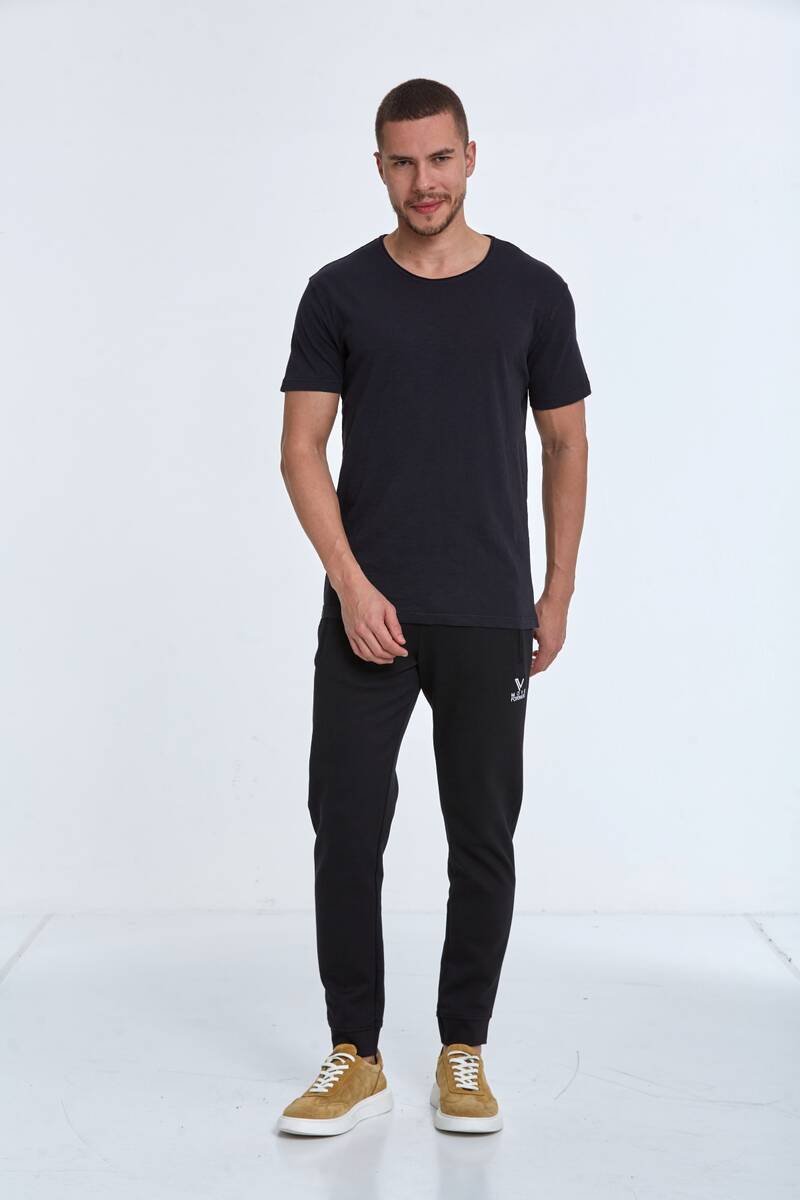 Milan Over Size Men's T-Shirt Black - 3