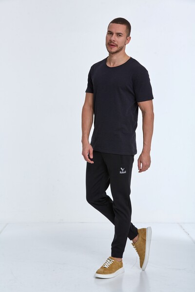 Milan Over Size Men's T-Shirt Black - 4