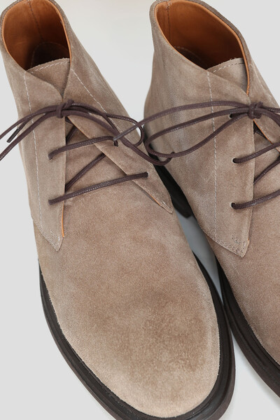 Mito Suede Boots Sand - Thumbnail