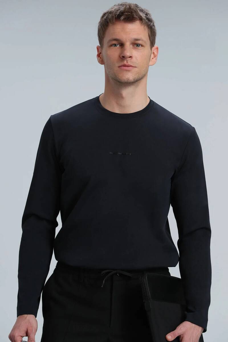 Moss Men's Long Sleeve T-Shirt Black