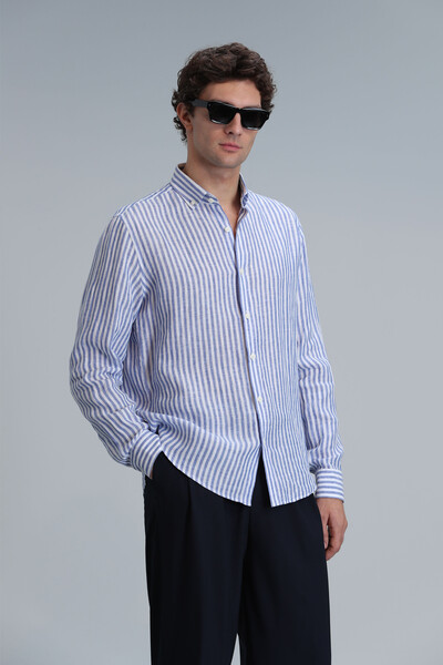 LUFIAN - New Men's Basic Shirt Regular Fit