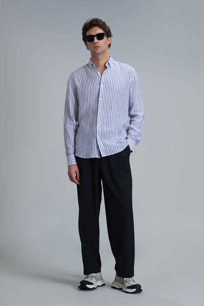 LUFIAN - New Men's Basic Shirt Regular Fit (1)