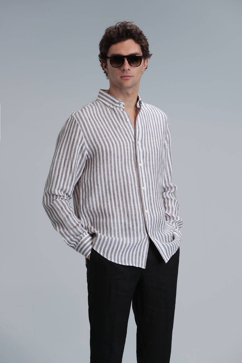 New Men's Basic Shirt Regular Fit