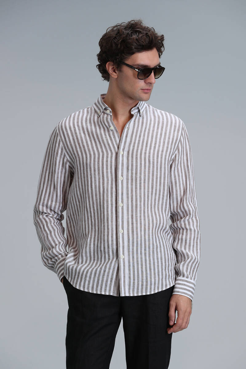 New Men's Basic Shirt Regular Fit