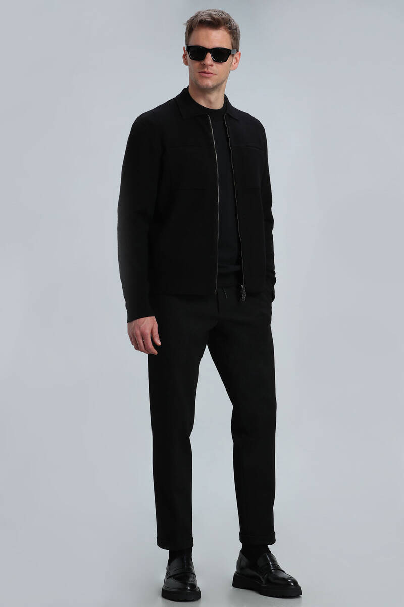 Noble Men's Cardigan Black