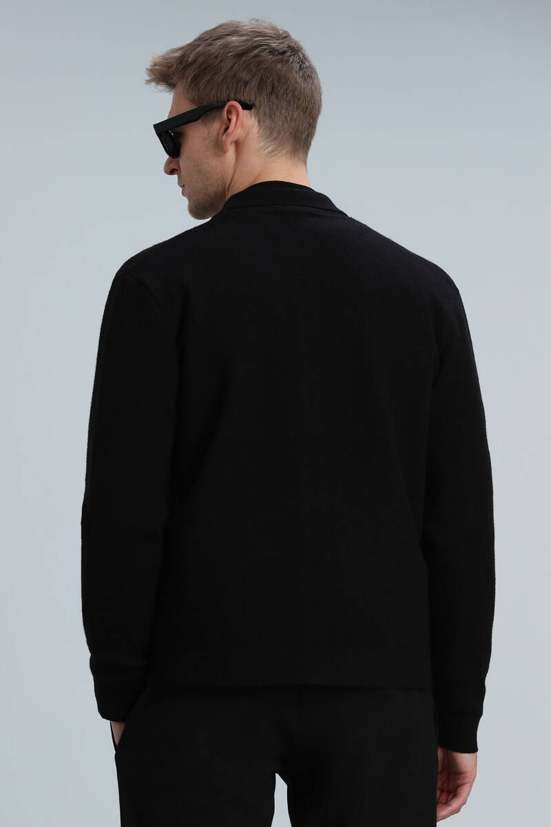 Noble Men's Cardigan Black