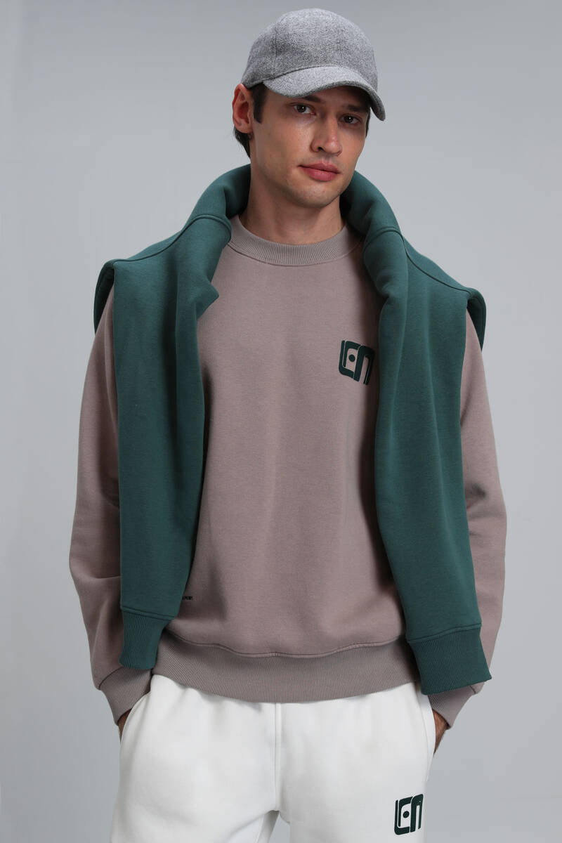 Owen Erkek Sweatshirt Vizon