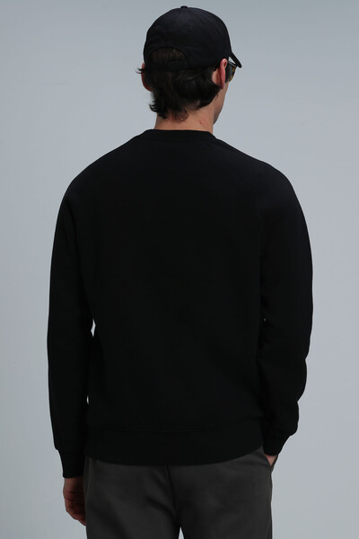 Owen Men's Sweatshirt Black - Thumbnail