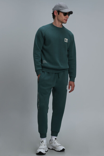 Owen Men's Sweatshirt Green - Thumbnail