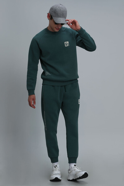 Owen Men's Sweatshirt Green - Thumbnail