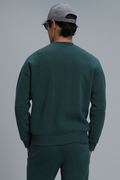 Owen Men's Sweatshirt Green - Thumbnail