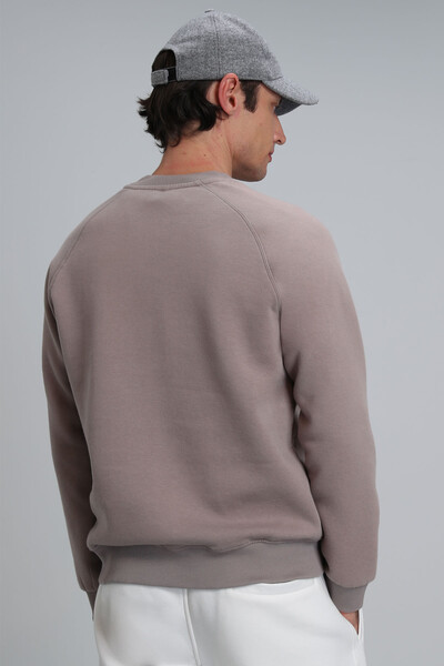 Owen Men's Sweatshirt Mink - Thumbnail