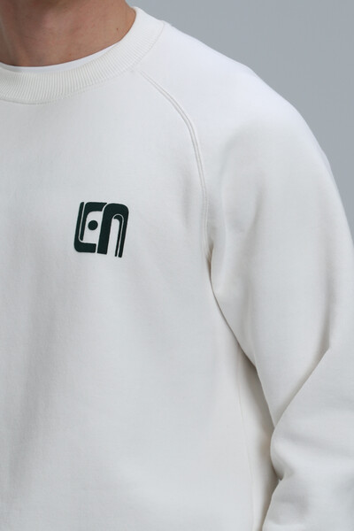 Owen Men's Sweatshirt Off White - Thumbnail