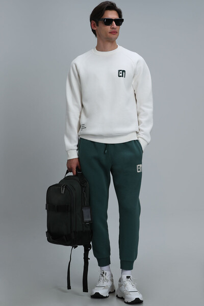 Owen Men's Sweatshirt Off White - Thumbnail