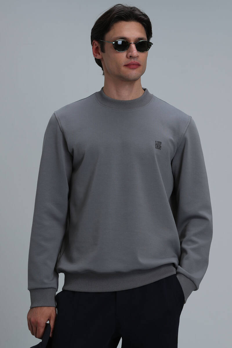 Randal Erkek Sweatshirt Gri