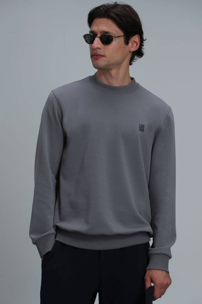 Randal Erkek Sweatshirt Gri