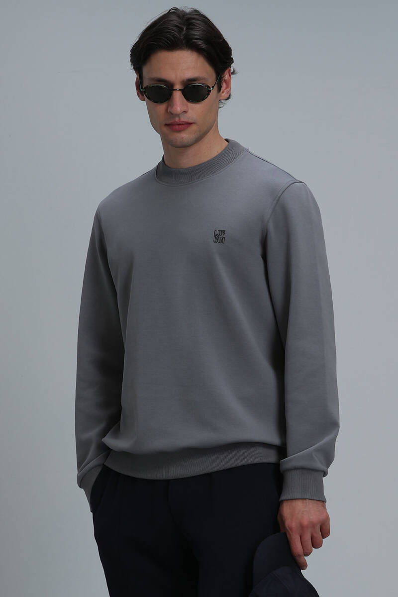 Randal Erkek Sweatshirt Gri