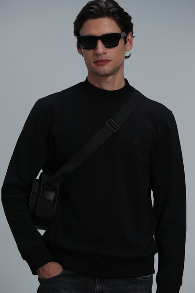 LUFIAN - Randal Men's Sweatshirt Black